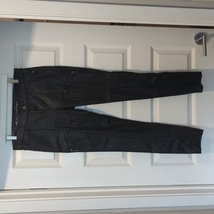 COPY - White House Black Market Black Pleather Pants Size 8